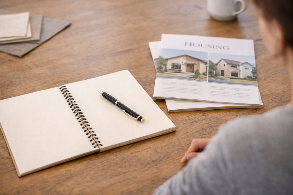 注文住宅と建売住宅を比較検討する暮らしのイメージ