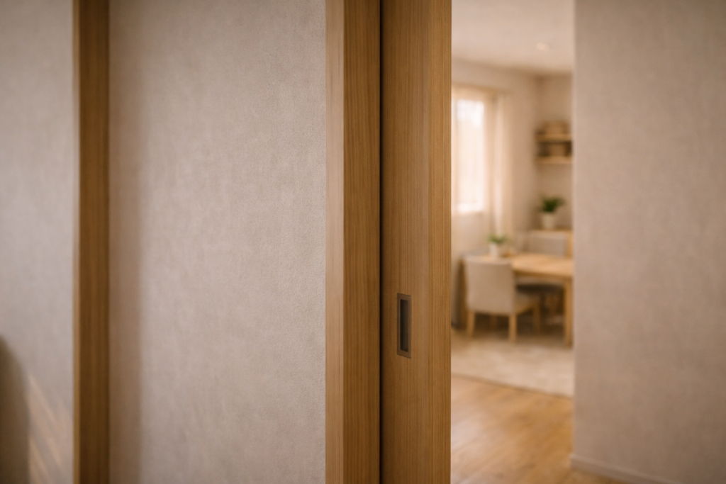 生活音と気配の伝わり方を左右する建具の納まり